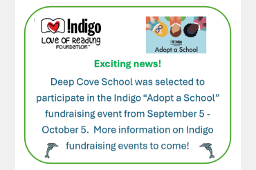 Deep Cove Adopt a school 