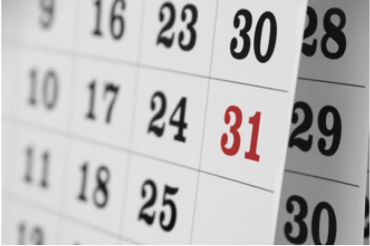 picture of a calendar