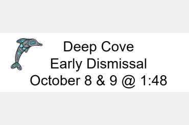 Early dismissal Oct 8 & 9  at 1:48 pm