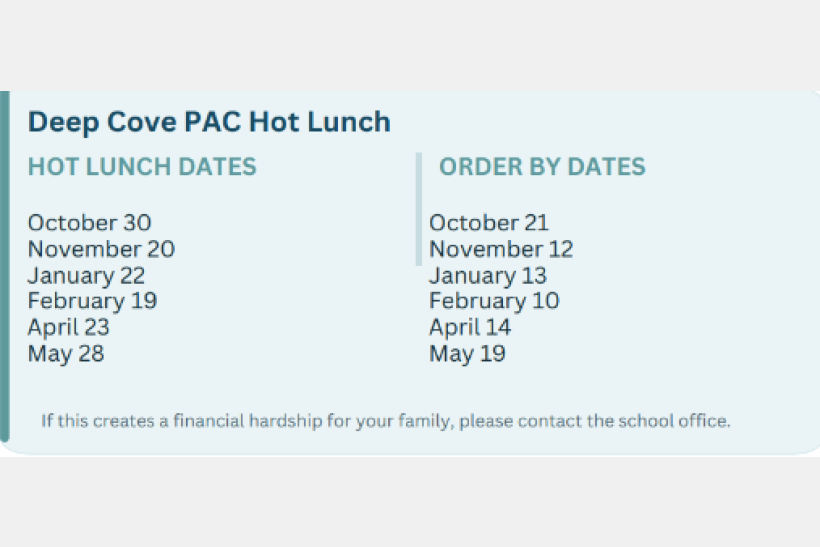 Pac Hot Lunch 
