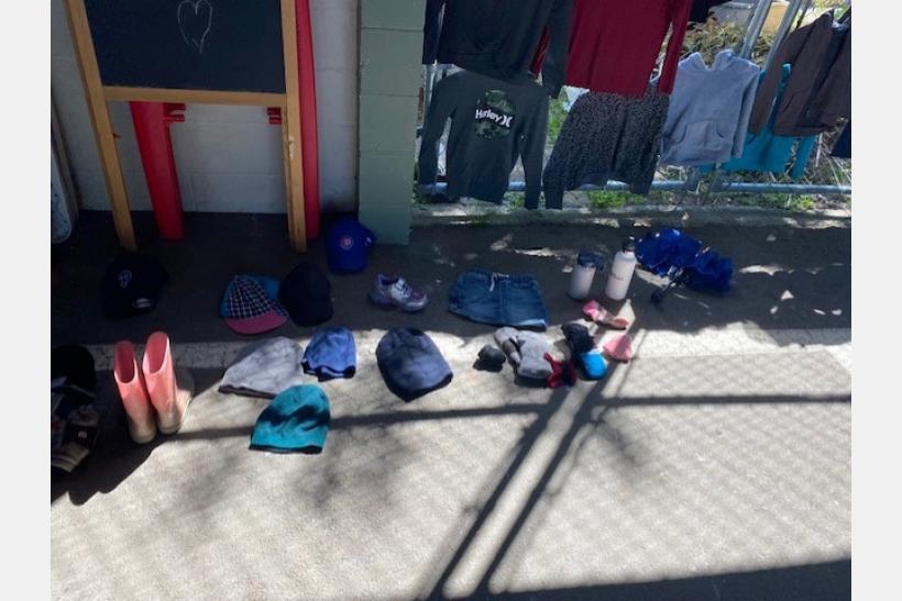 Photo of Lost and Found items